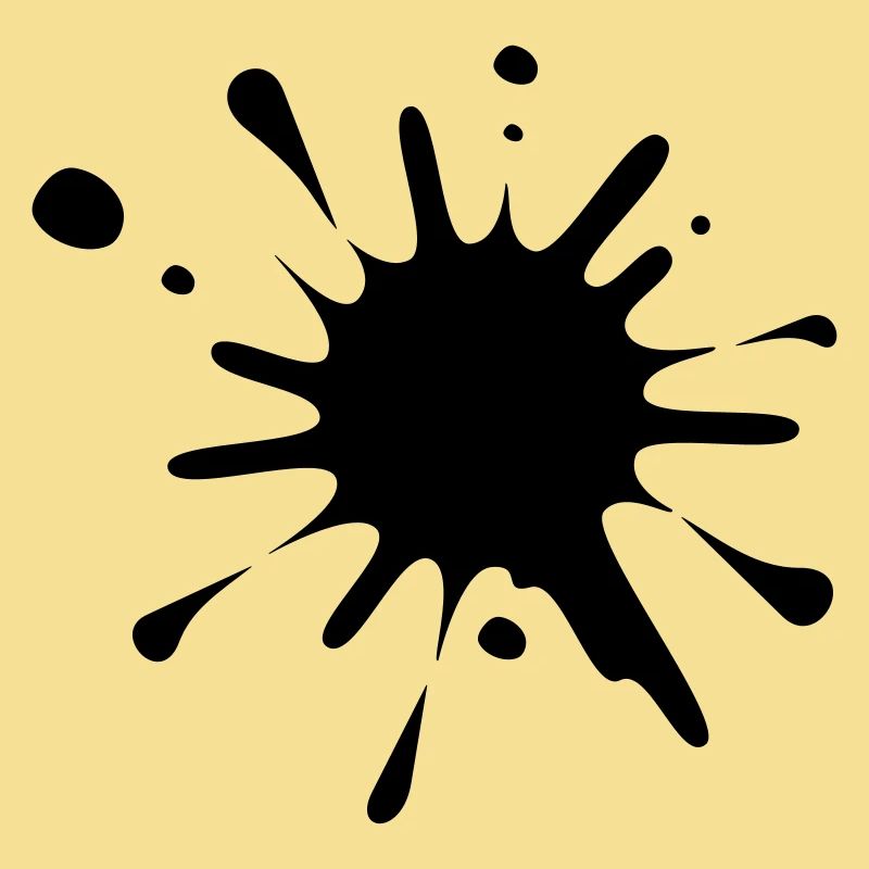Farbspritzer-Bild*