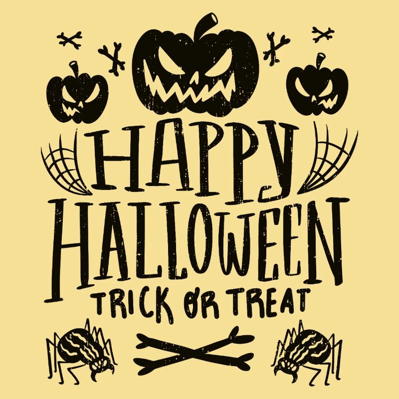 Fröhliches Halloween-Süßes oder Saures