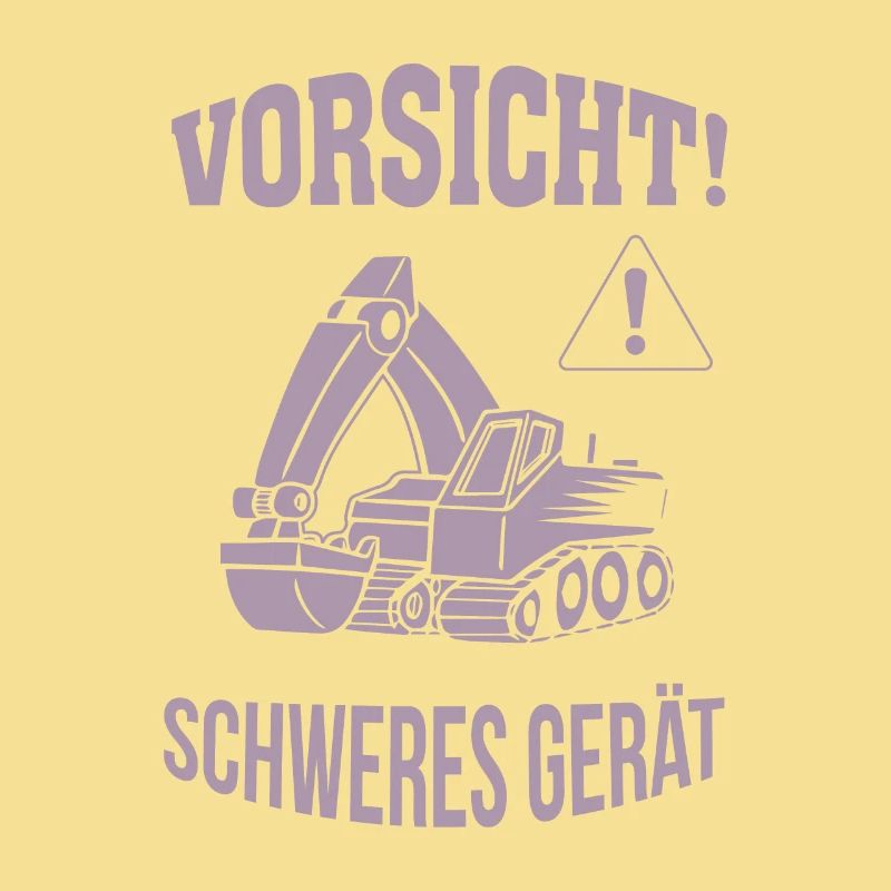 Bagger Baggerfahrer Baugeräteführer Schweres Gerät