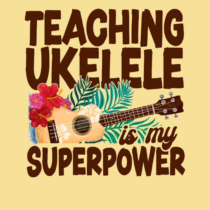 Hawaiian Ukulele Uke Teaching