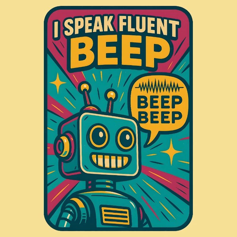 Flowing Beep | Robot Sci-Fi Nerd