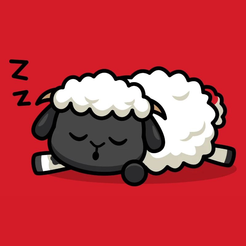 Sleeping lamb