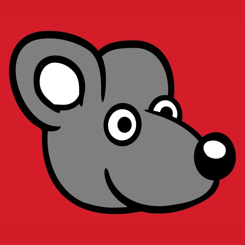 Maus Mäuschen Süße Kleine Ratte Nager Lustig Comic