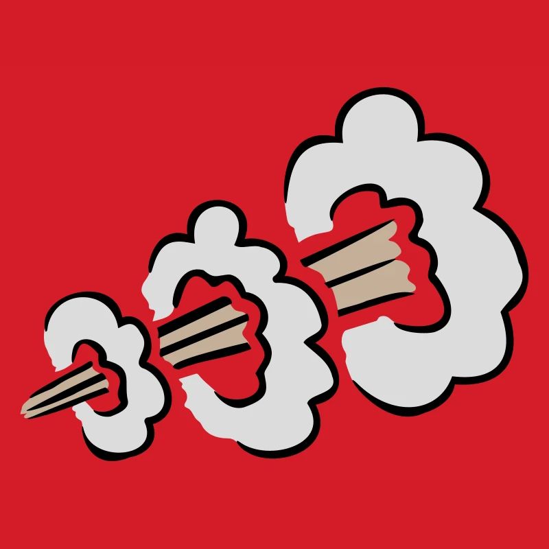 Loud Fart Explosion Funny Toilet Humor Comic Cloud