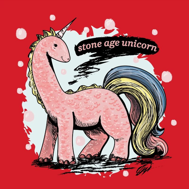 Steinzeit Einhorn