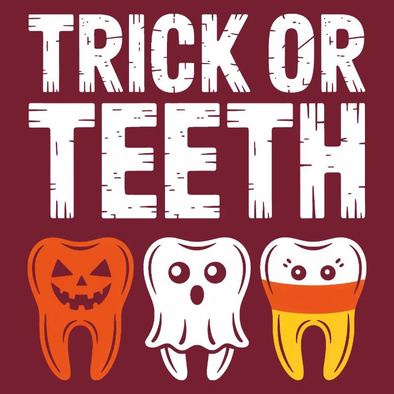 Trick oder Teeth Halloween-Trio
