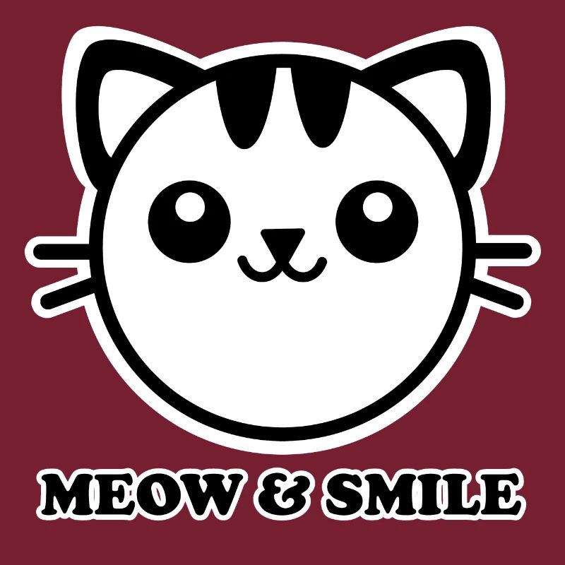 Design "Meow & Smile"