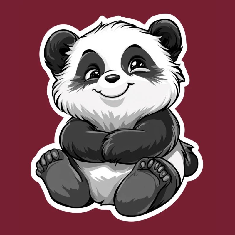 Ours panda mignon
