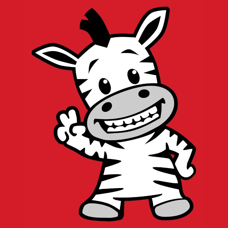 Cooles Zebra