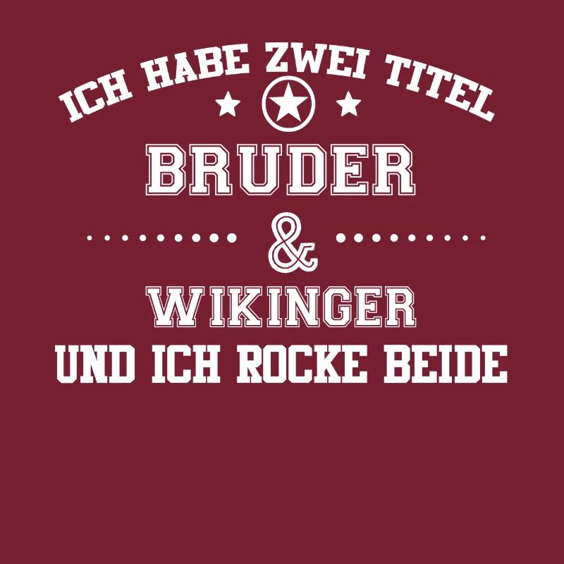 GESCHENK HABE TITEL BRUDER Wikinger