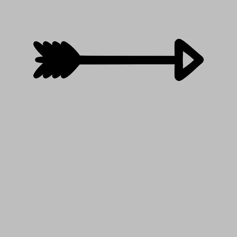Pfeil Symbol Schwarz