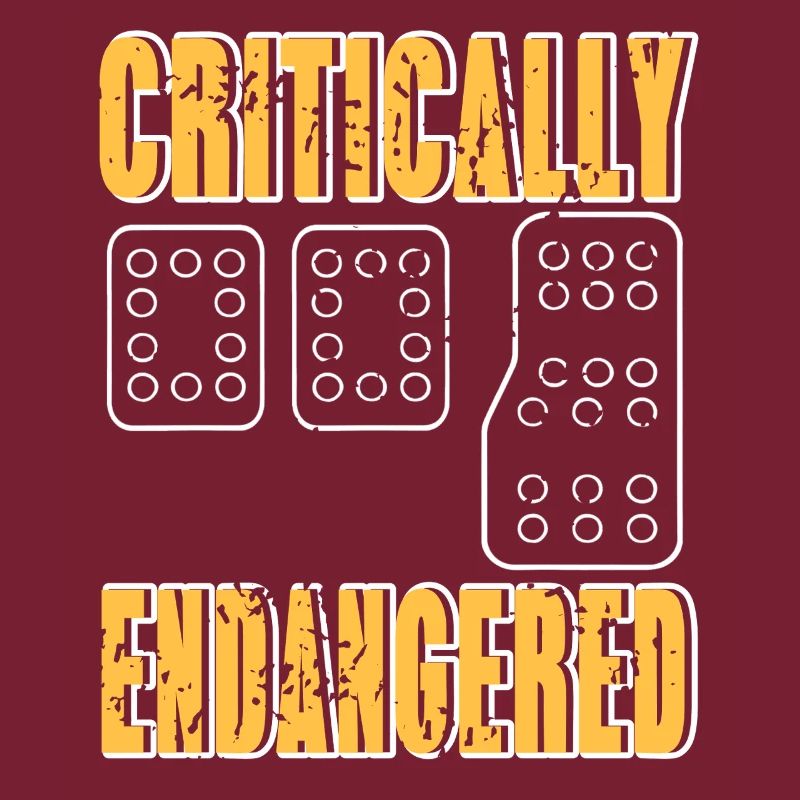 Critically Endangered Manual Driver Pedal Pride