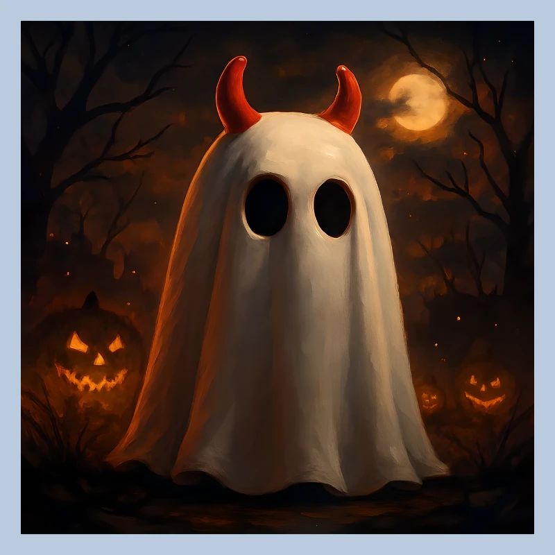 Spooky Devil Ghosts Cadeau d’Halloween