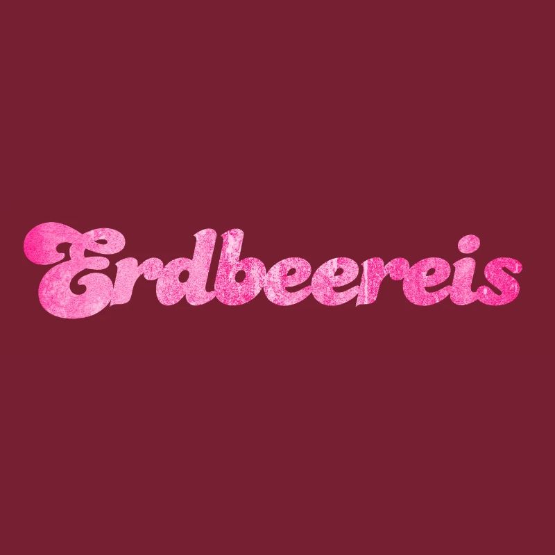 Erdbeereis Eis Fan Sommer Erdbeeren Erdbeer süß