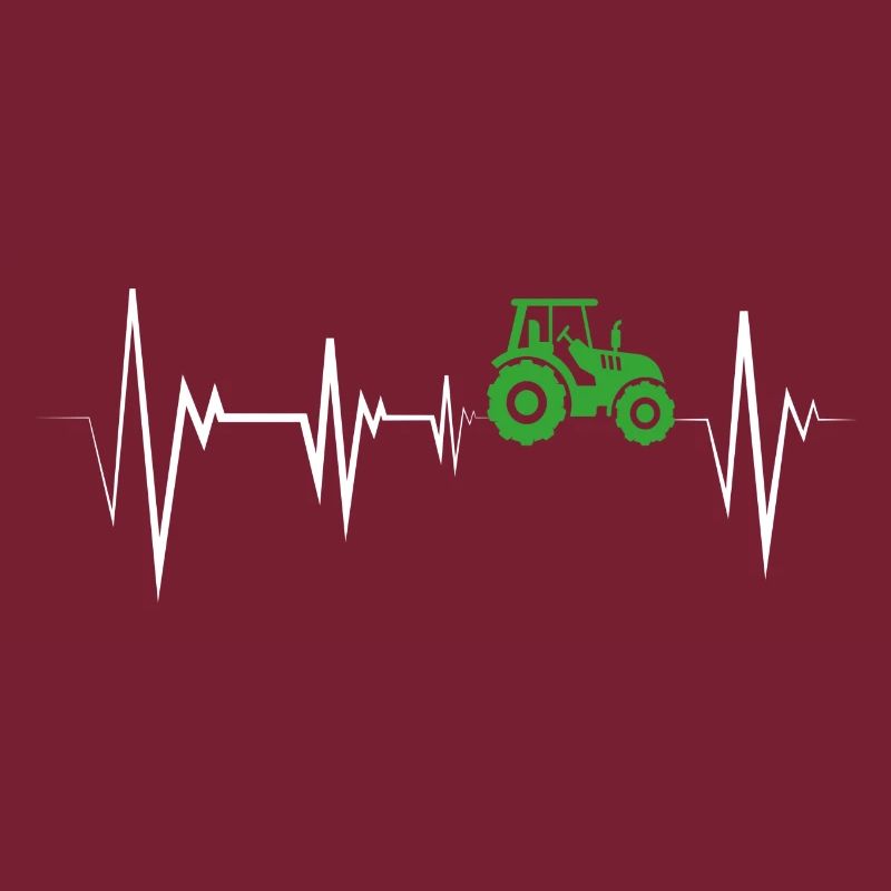 Herzschlag Traktor Bauer