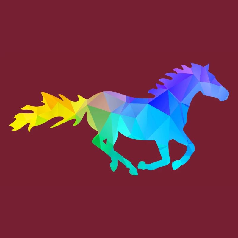 Galloping Horse Western Riding