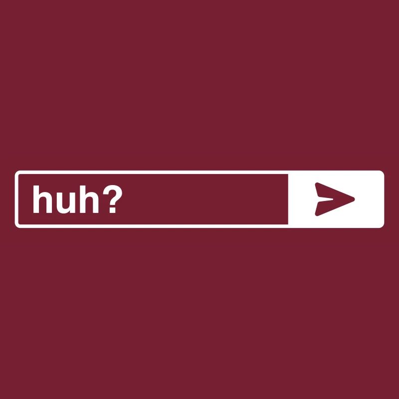 Huh? Meistgestellte Frage (Chat) (Vector)