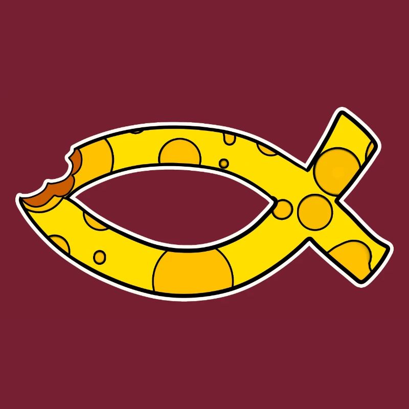 Fish Symbol Cheese