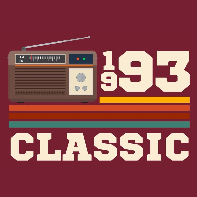 Anniversaire 1993 retro classic