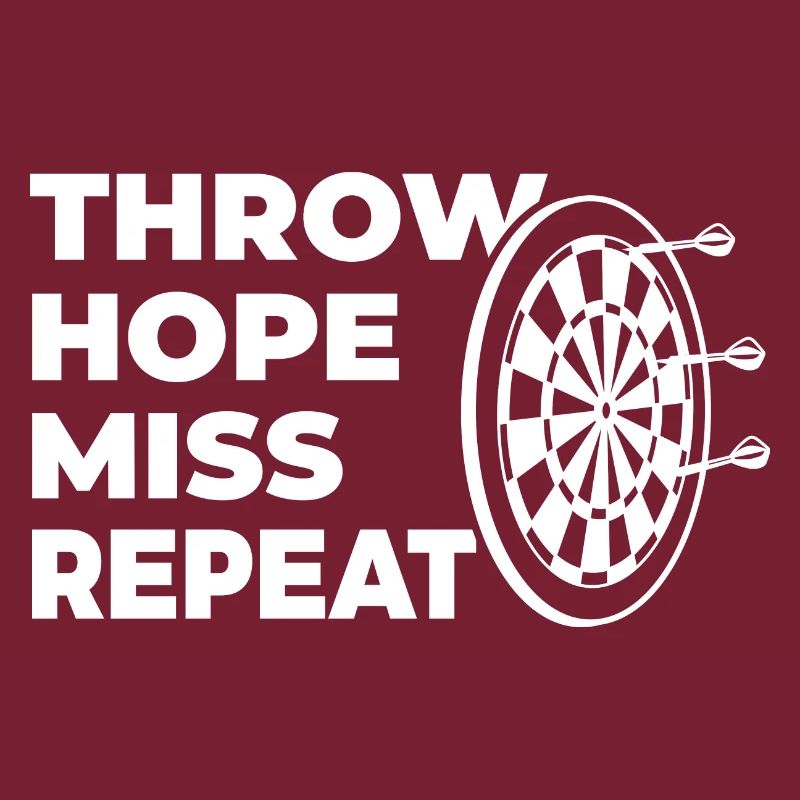 throwing, hoping, missing, repeating