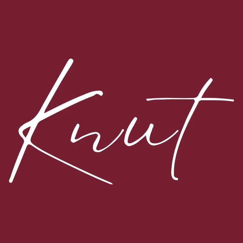 Knut Name T-Shirt Gift for Men