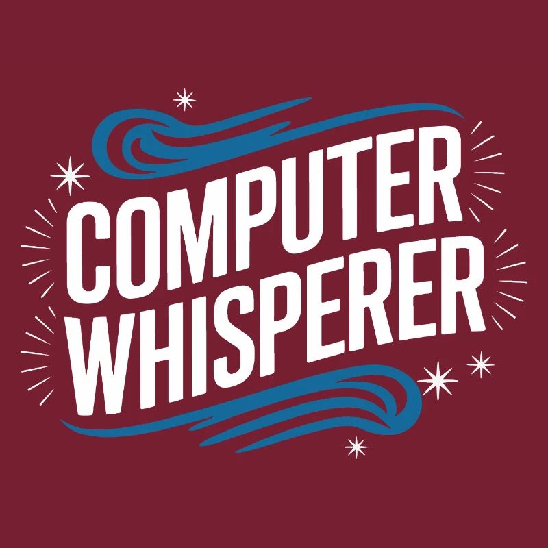 Technischer Support Computerfreak Nerd