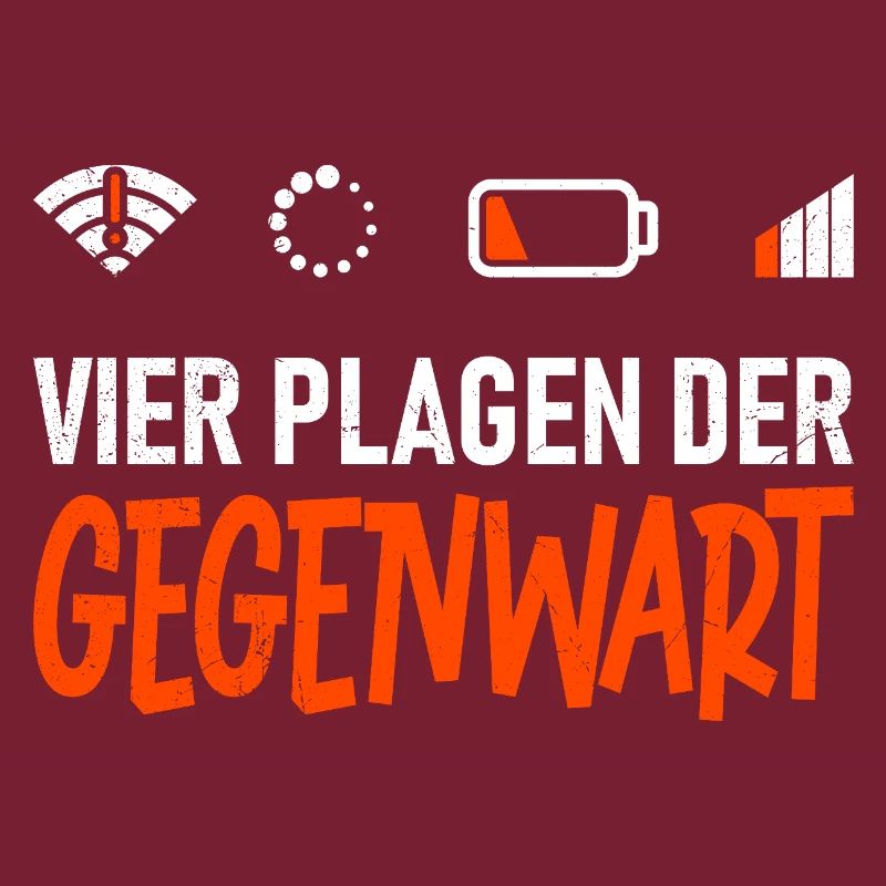 Science Coder VIER PLAGEN DER GEGENWART LUSTIG