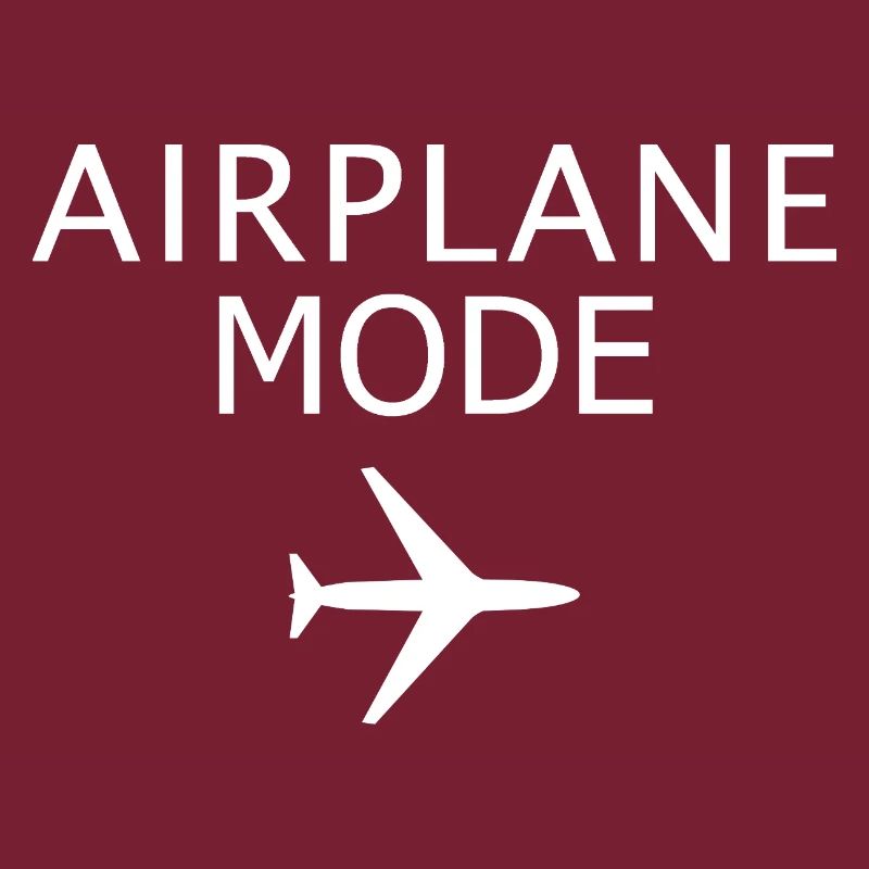 Mode avion Mode Vol activé Art d’aviation