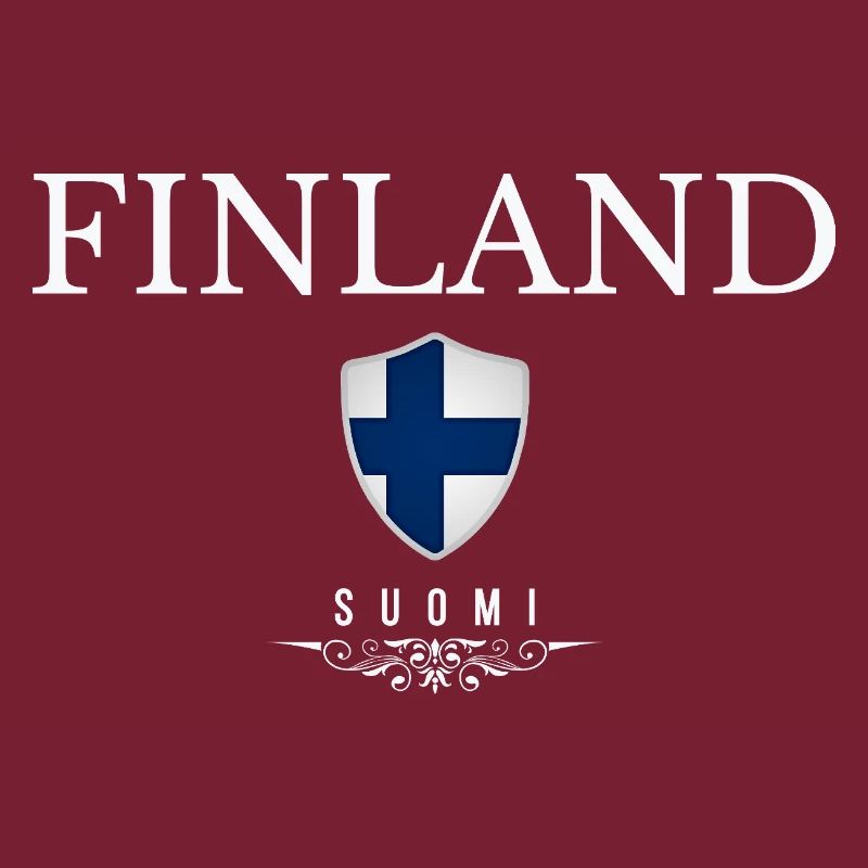 Finnish pride, minimalist sleek design
