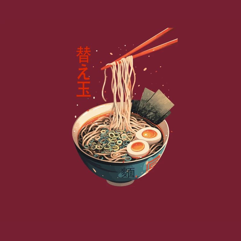 Authentische Ramen-Schalen-Kunst Authentic Ramen