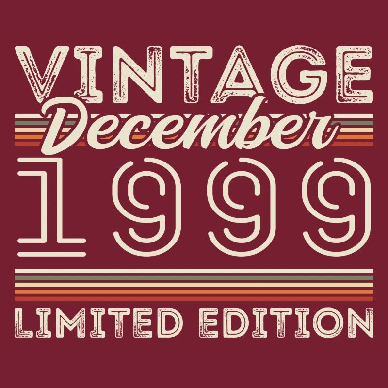 Vintage December 1999 - 26th Anniversary December