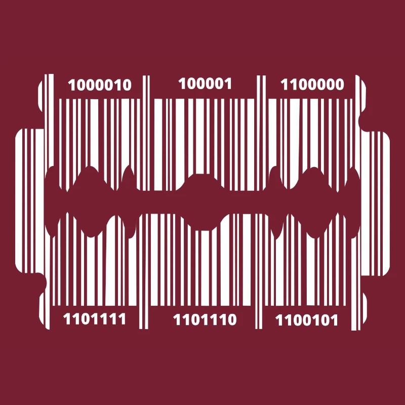 Rasierklinge mit Code