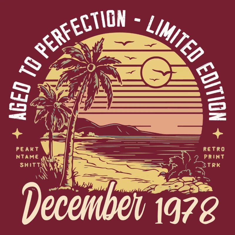 Dezember 1978 Geburtstagsgeschenk Dezember 1978