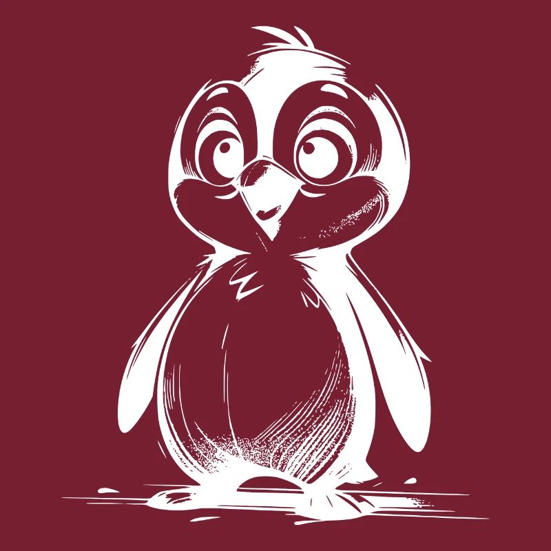Penguin Cartoon Penguins Drawing Style