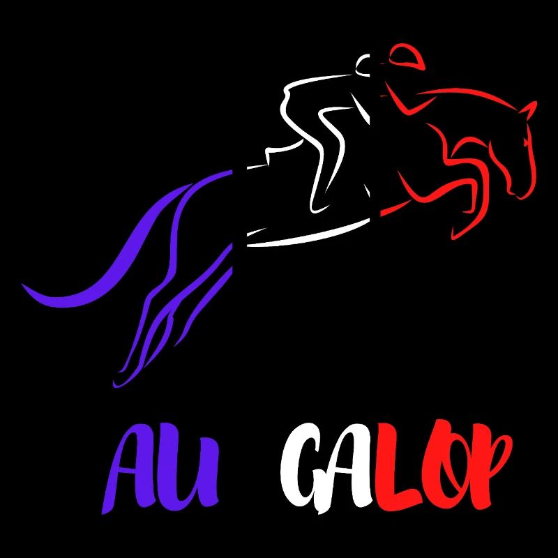 Auf der GALOP Blue White Red