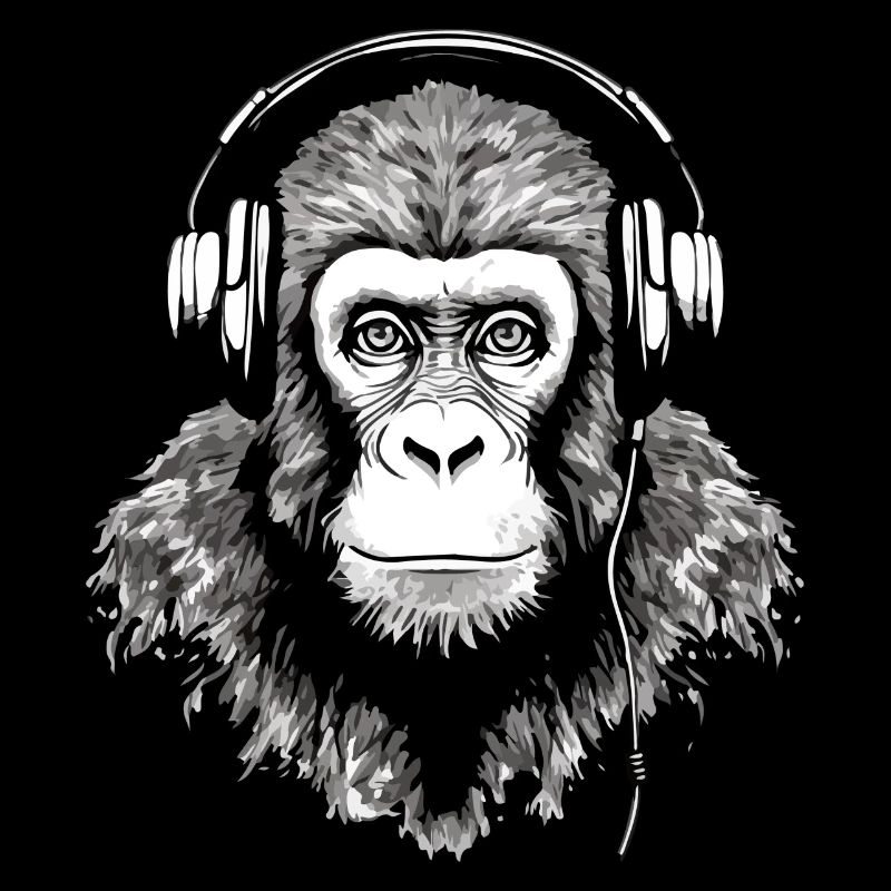 Chita, der audiophile Affe