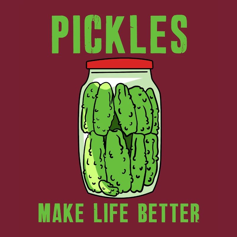Les cornichons rendent la vie meilleure