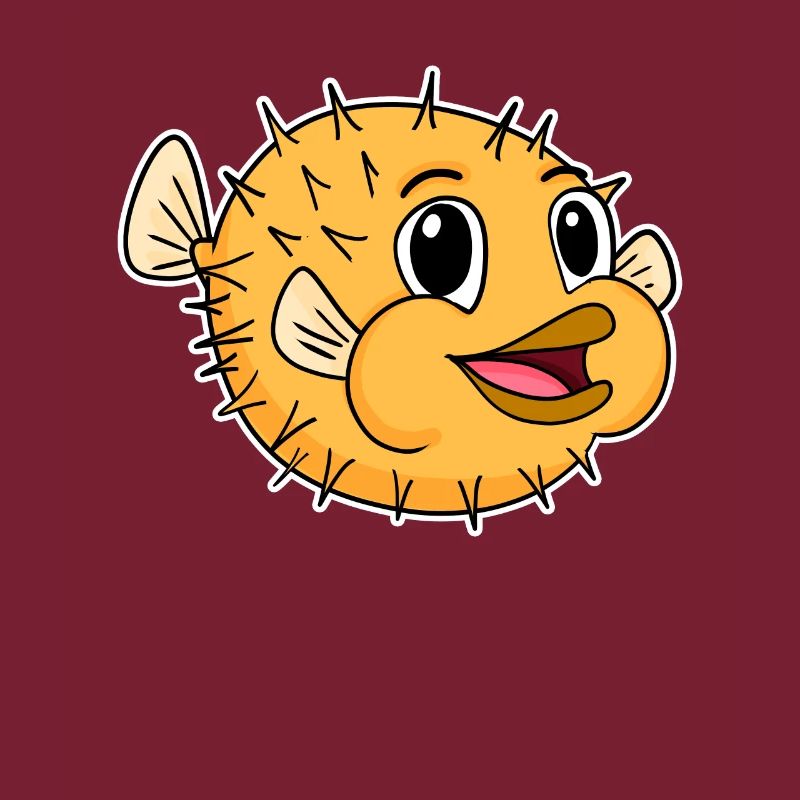 Hedgehog fish fish