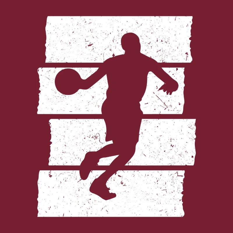 Basketteur de basket-ball Sunset