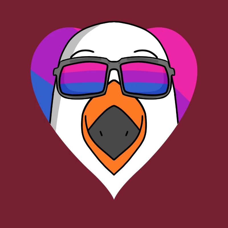 Bisexual Seagull Gift