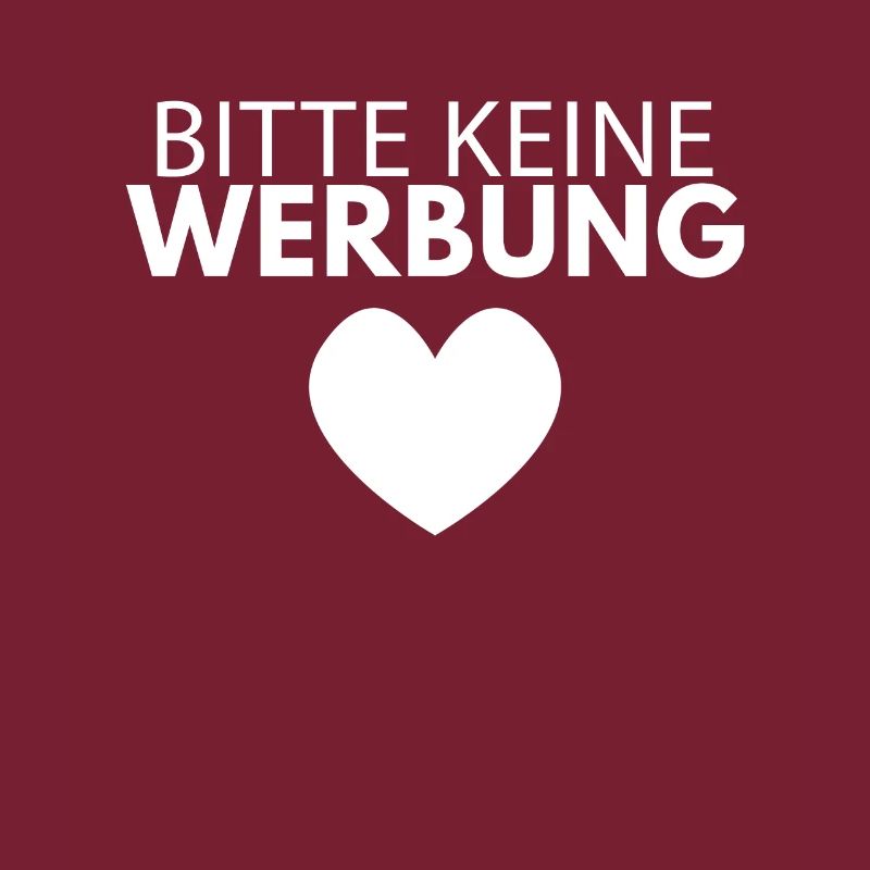 Bitte keine Werbung