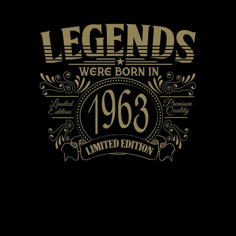 Legenden wurden 1963 geboren