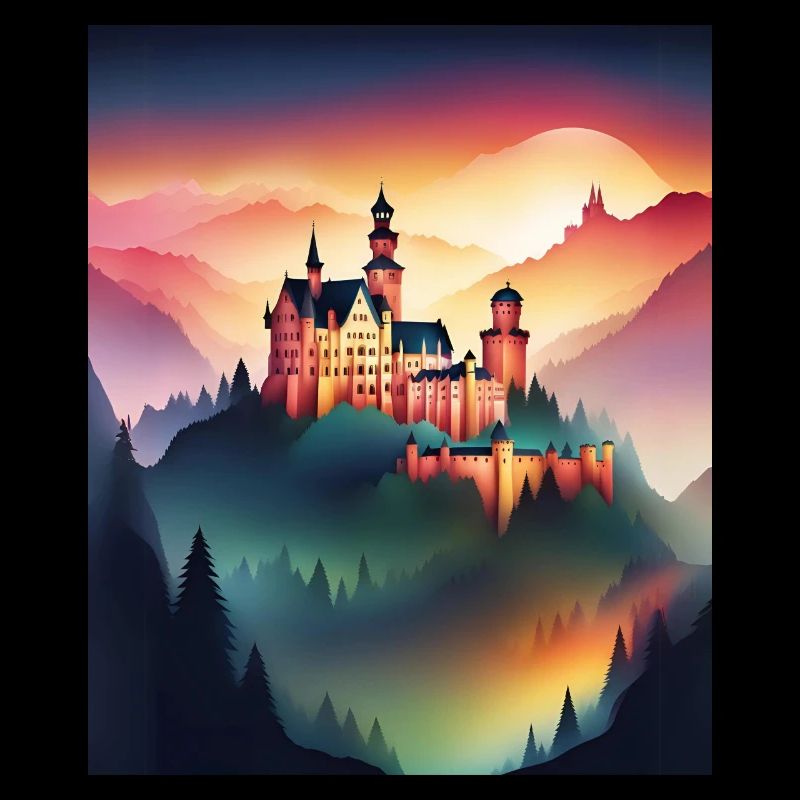 Magnifique château roumain