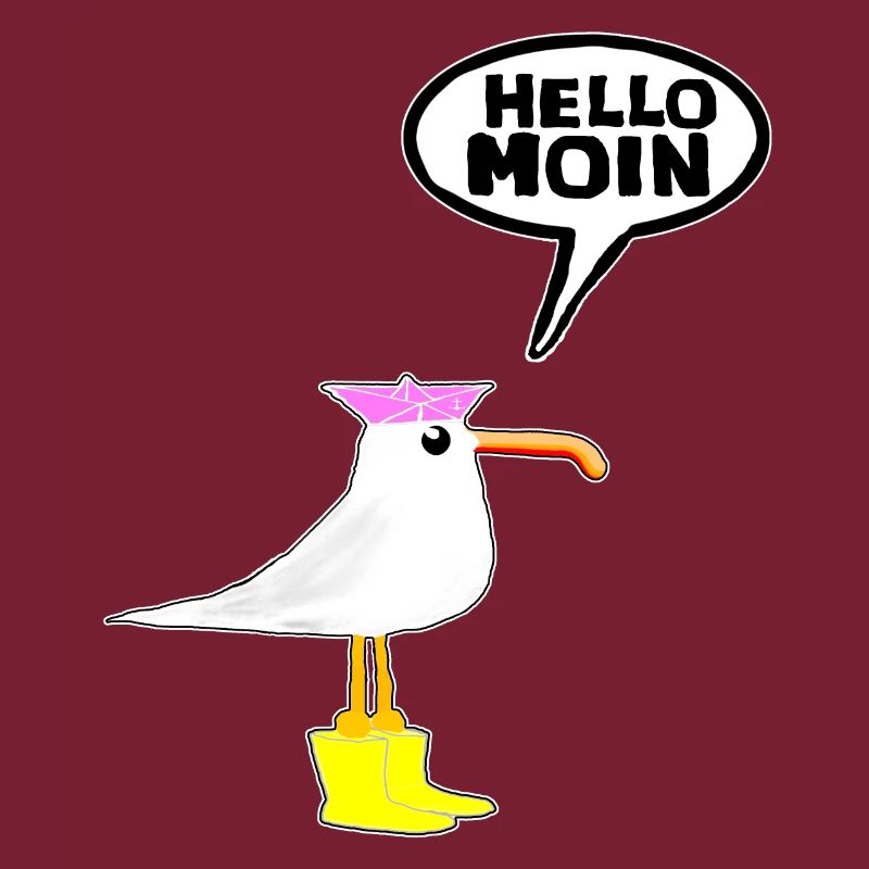 Hello Möwe Gummistiefel Stiefel Hallo Moin