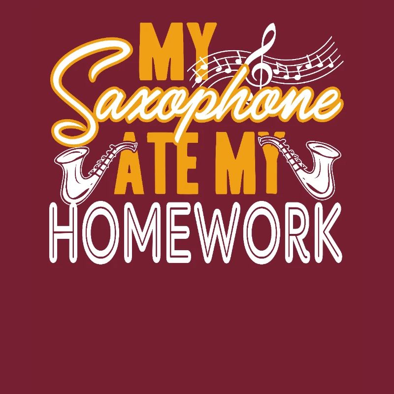 Saxophone Ate My Homework
