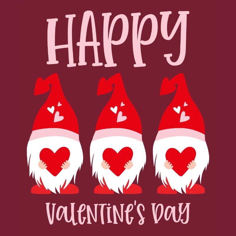 Gnome Happy Valentines Day