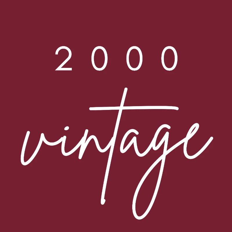 Anniversaire 2000 vintage