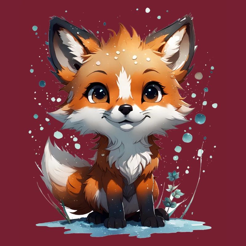 Petit renard mignon