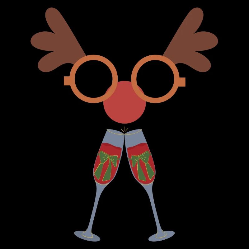 Weihnachtsdesign-Geschenkidee-Feier