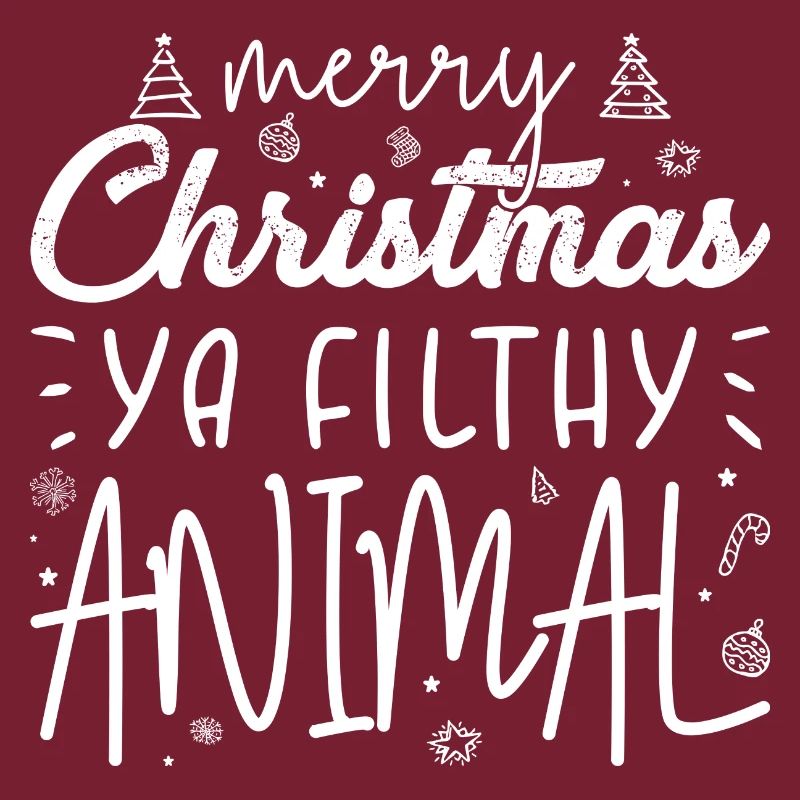 Cheeky Christmas Phrase Print